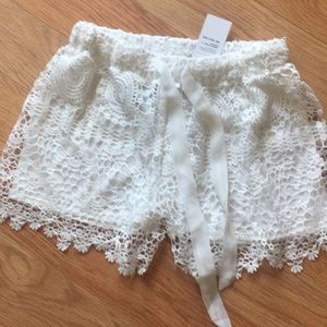 Beautiful lace shorts